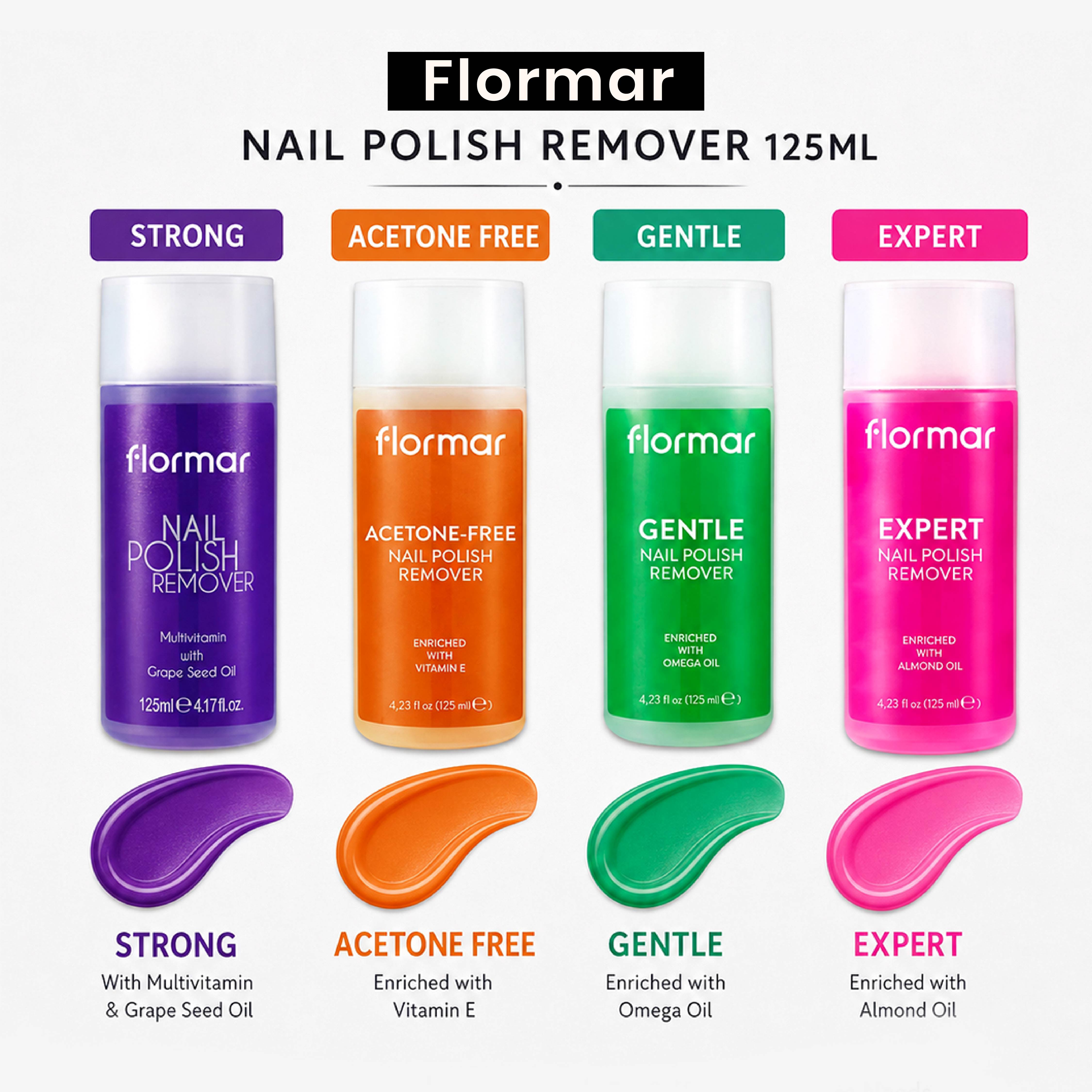 FLORMAR NAIL POLISH REMOVER 125ML