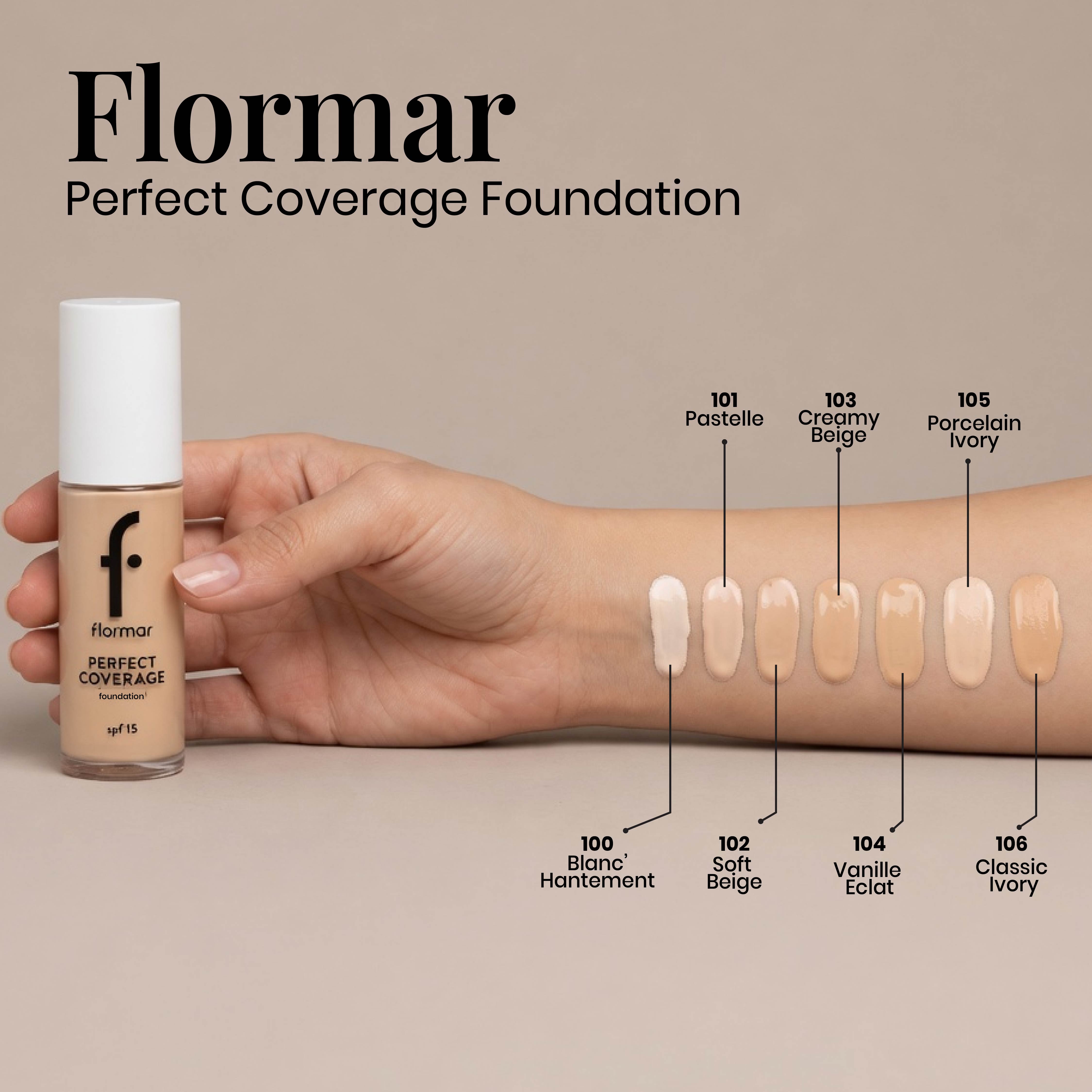 FLORMAR FOUNDATION PERFECT COVERAGE
