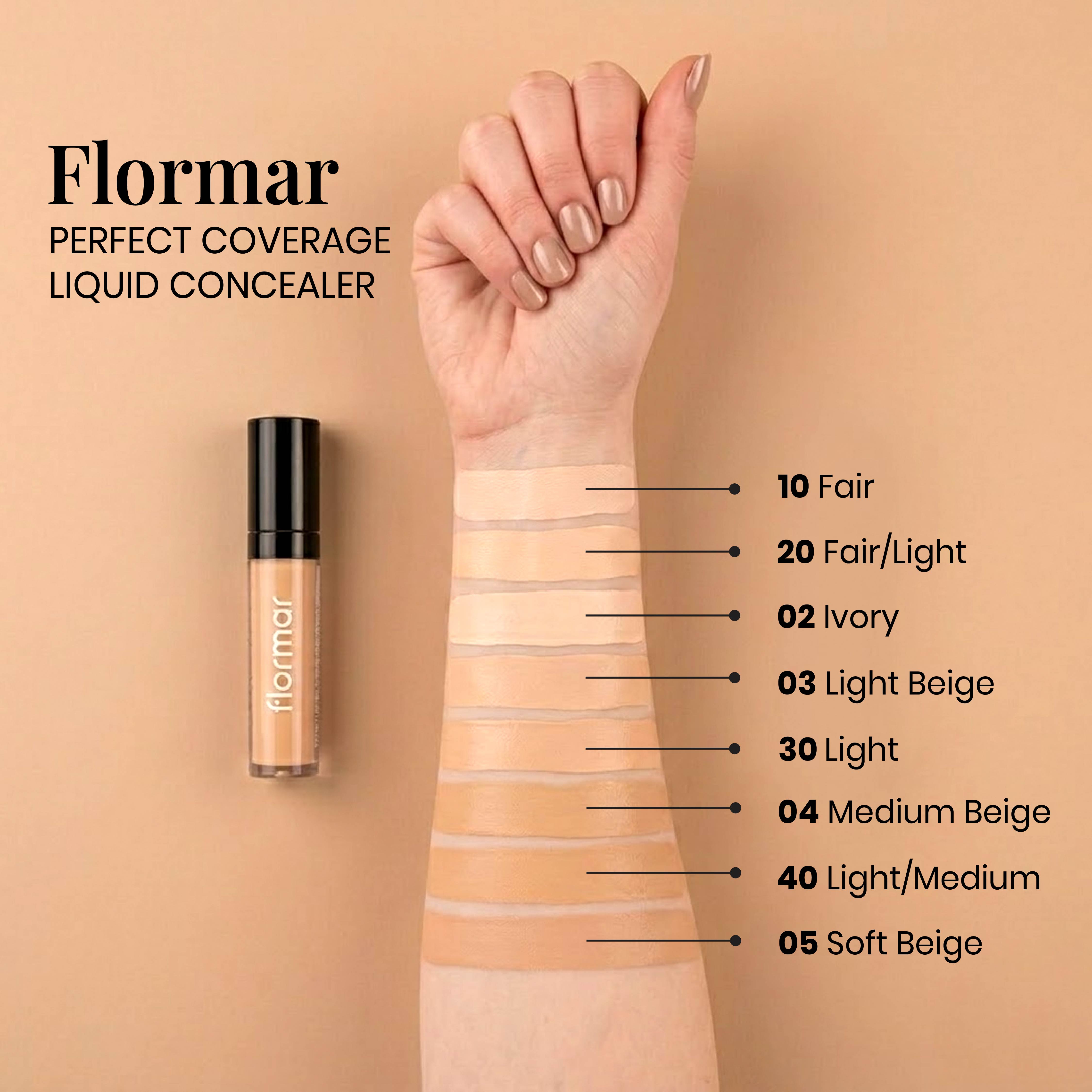 FLORMAR CONCEALER PERFECT COVERAGE