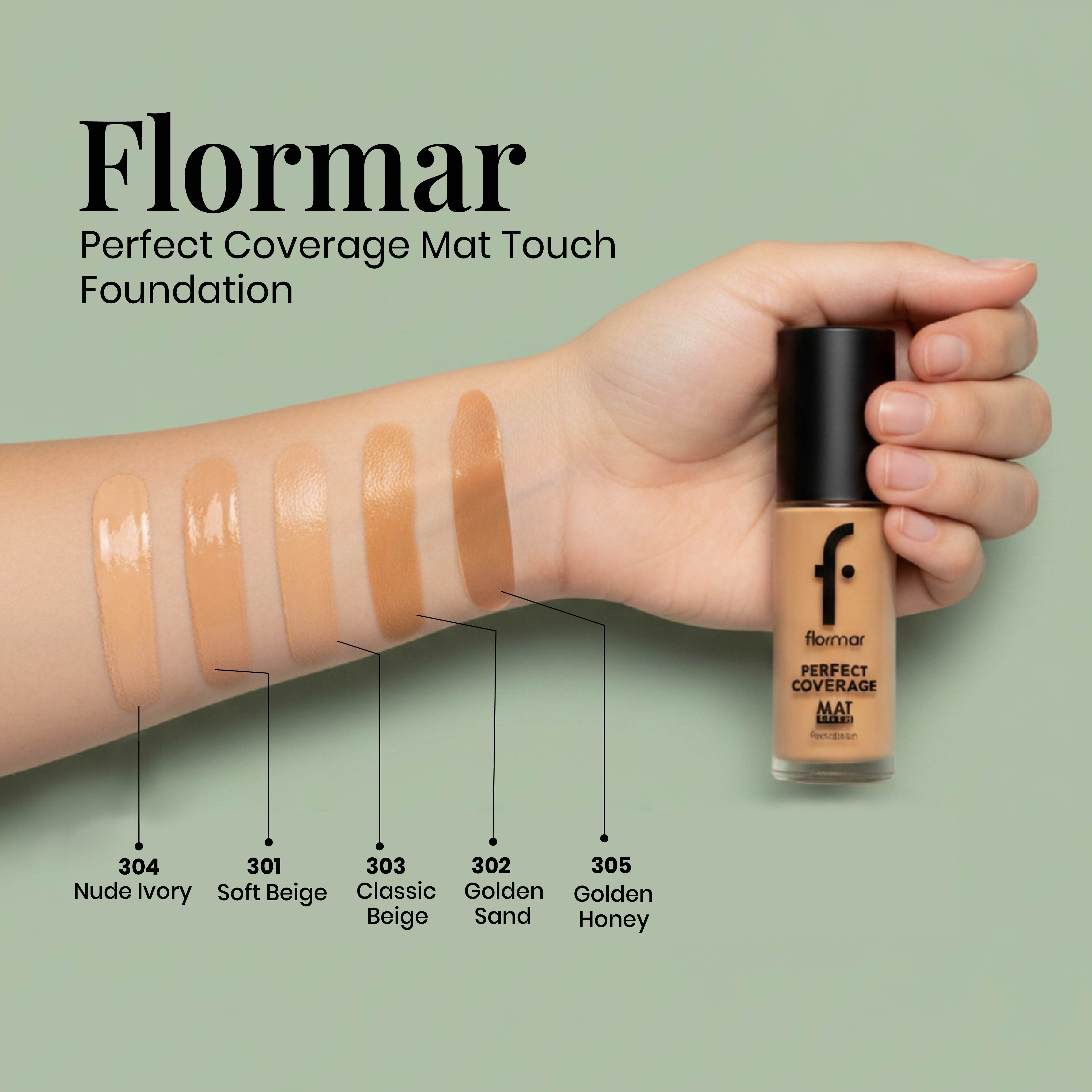 FLORMAR FOUNDATION PERFECT MAT TOUCH