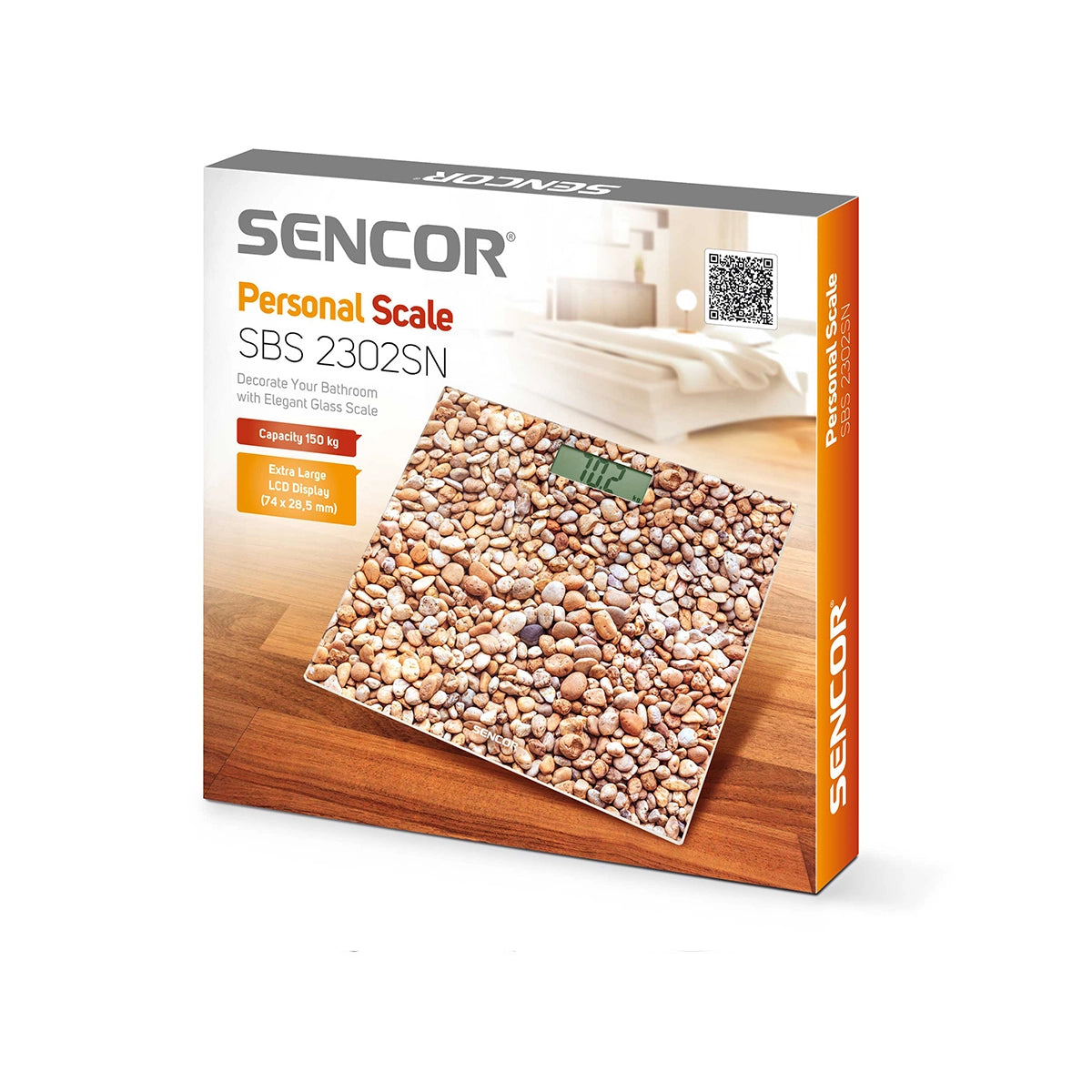 SENCOR GLASS SCALE SBS 2302SN