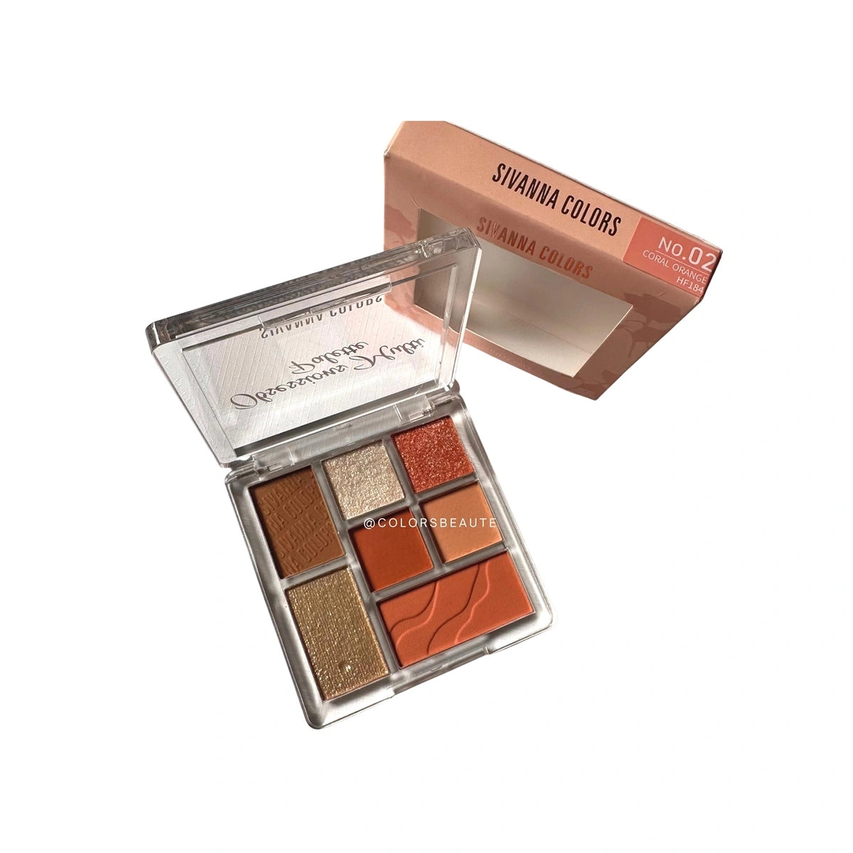 Sivanna Palette Obsession Multi 2 eye makeup palette