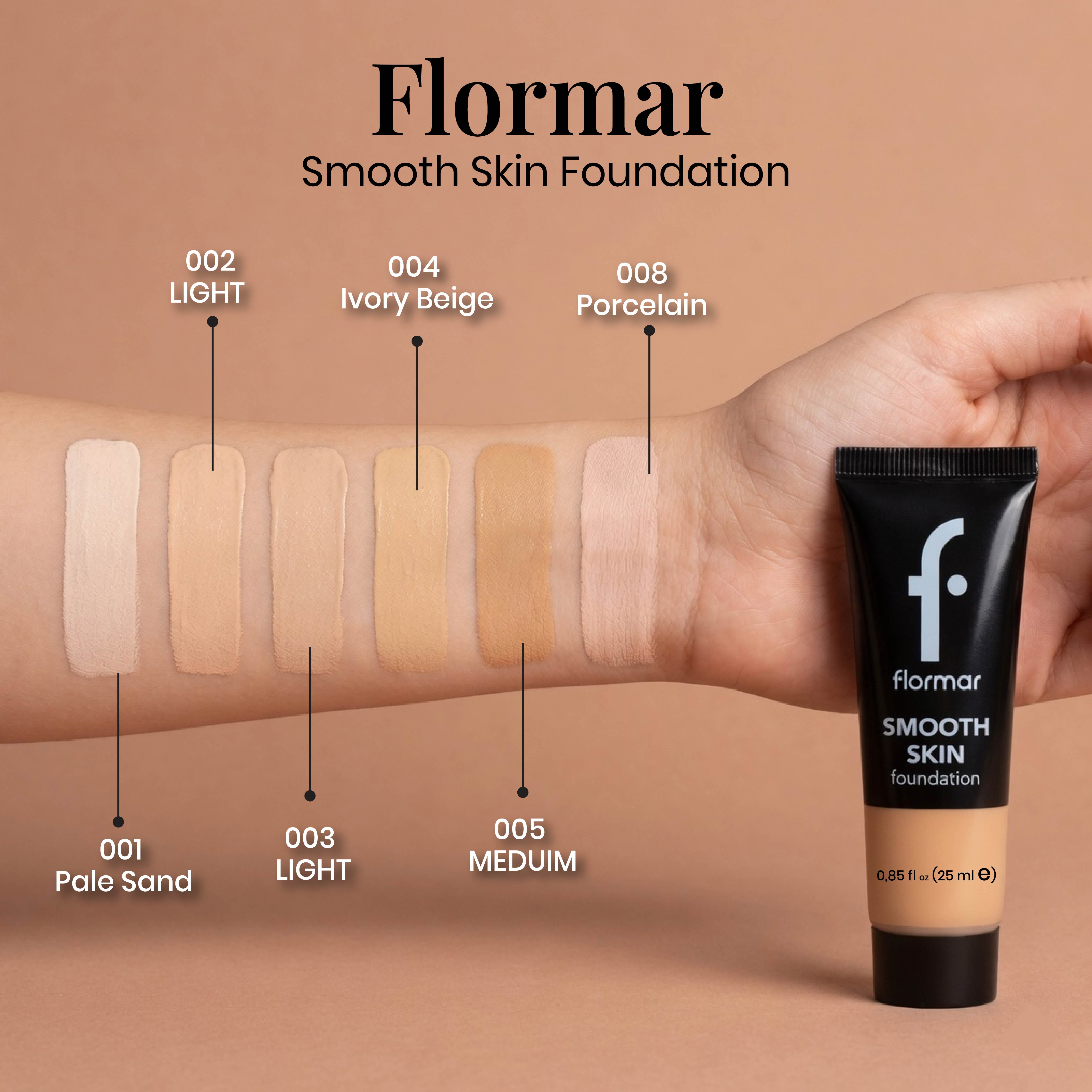 FLORMAR FOUNDATION SMOOTH SKIN