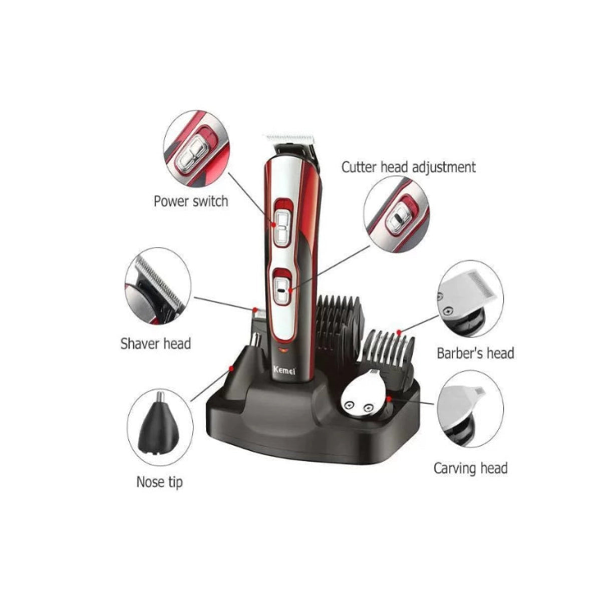 KEMEI HAIR TRIMMER KM510