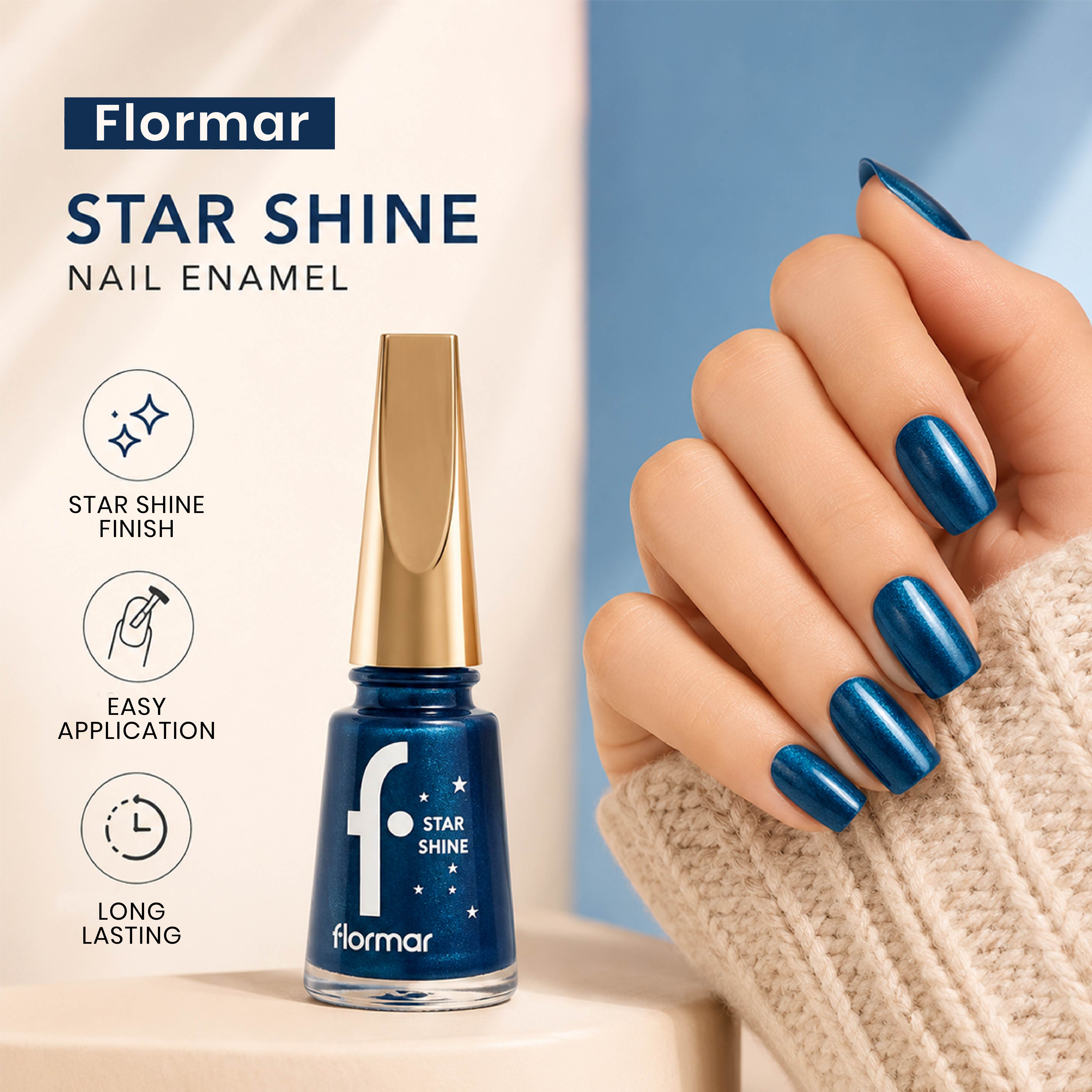 FLORMAR NAIL ENAMEL STAR SHINE