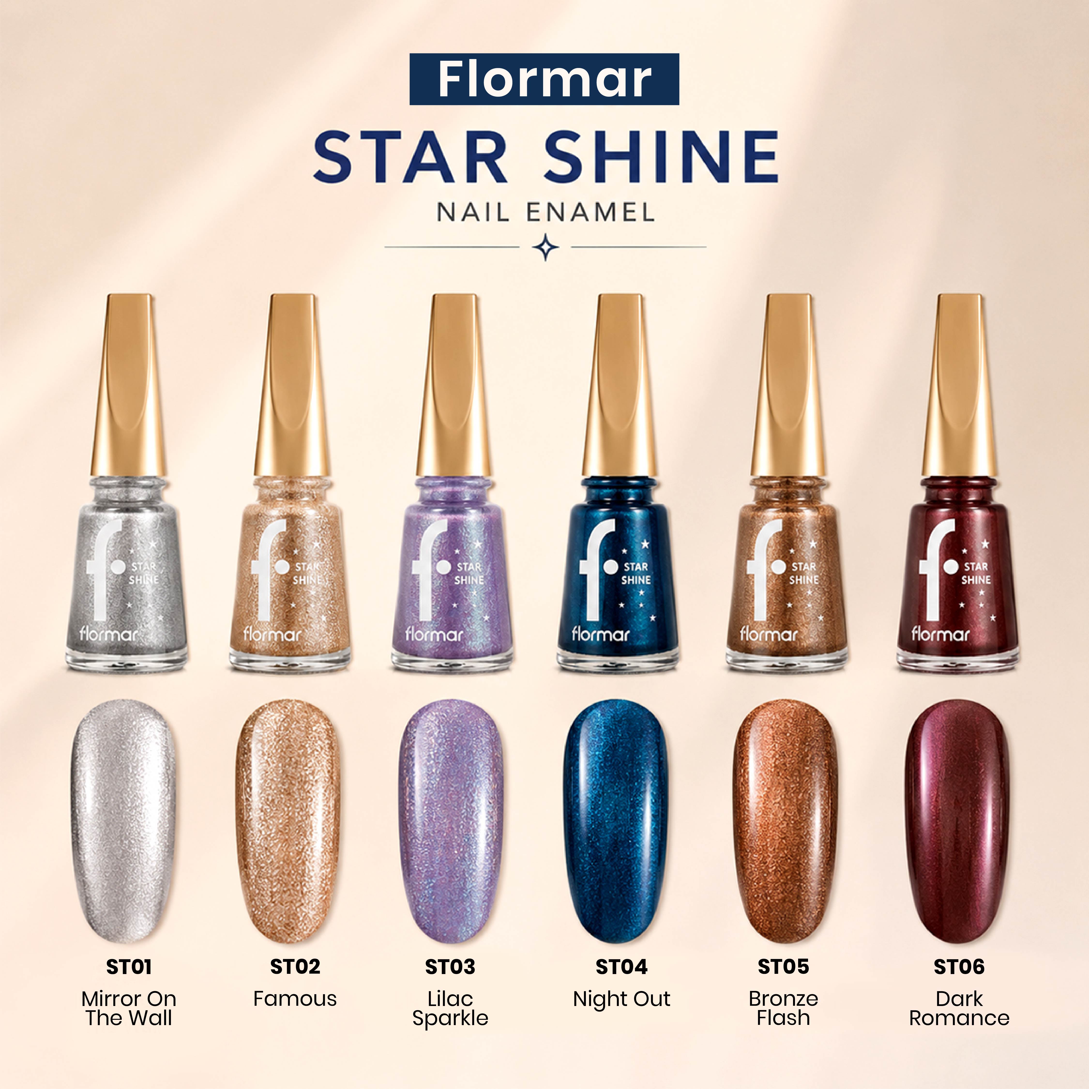 FLORMAR NAIL ENAMEL STAR SHINE