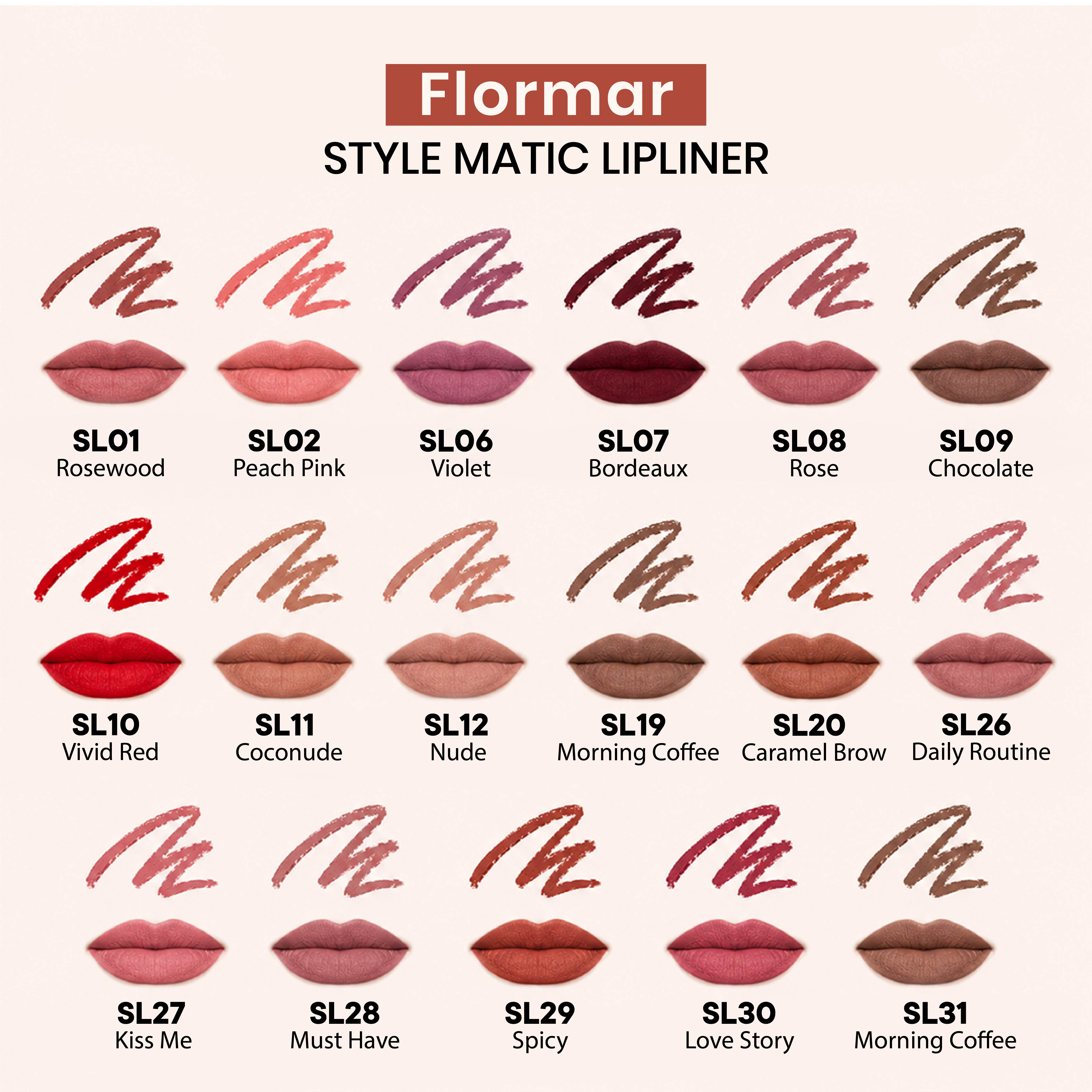 FLORMAR LIPLINER STYLE MATIC
