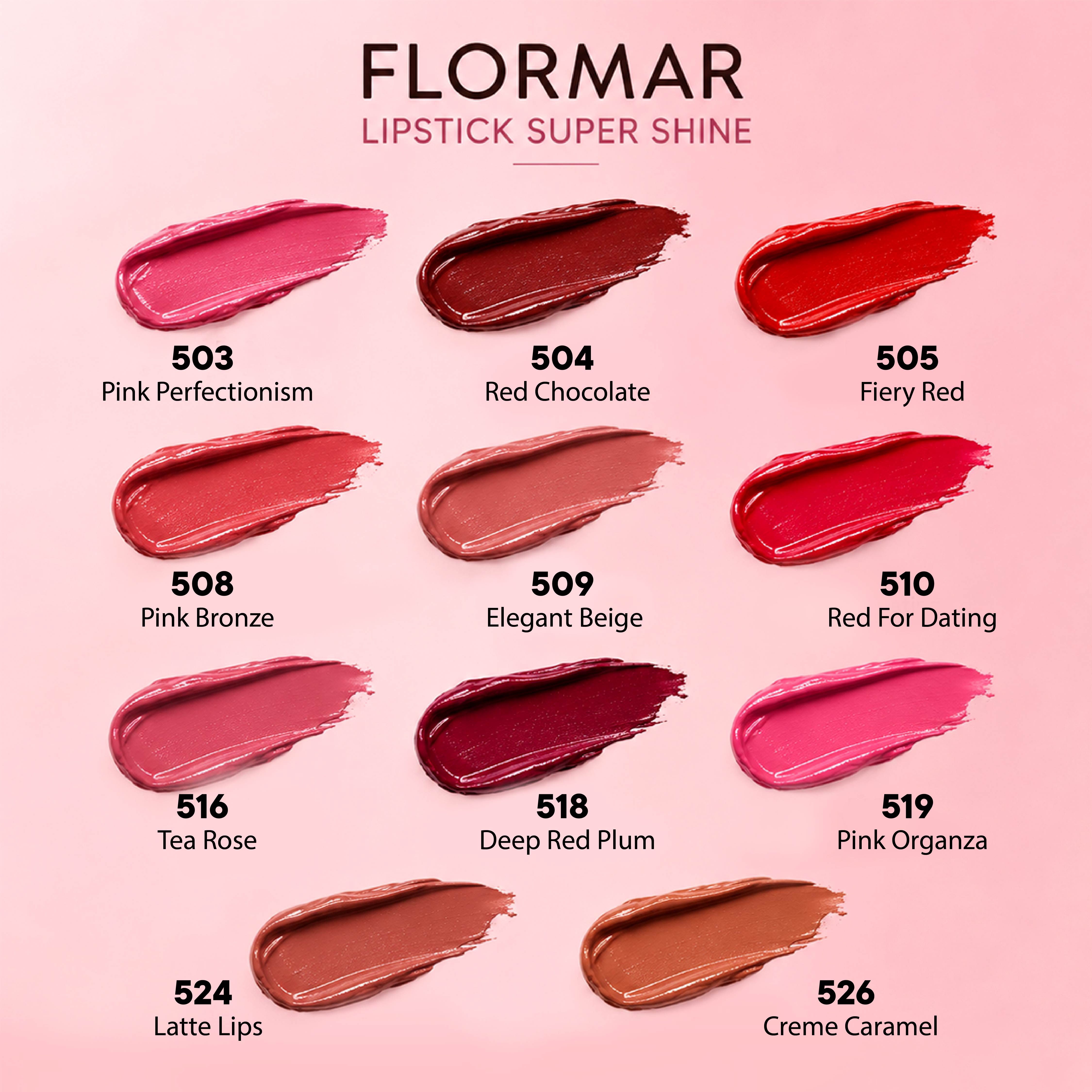 FLORMAR LIPSTICK SUPER SHINE